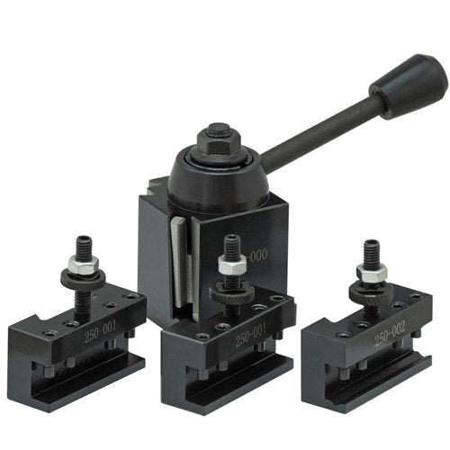 Model 000 Wedge Type Quick Change Tool Post Set
