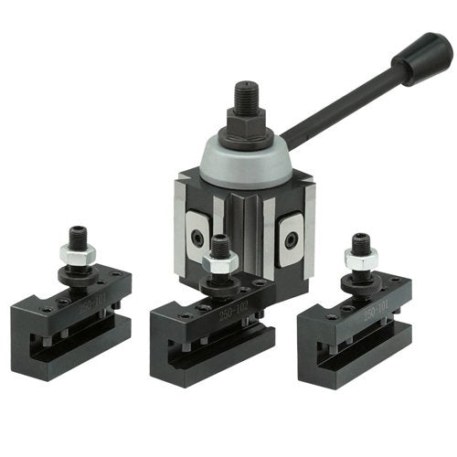 Model 100 Piston Type Quick Change Tool Post Set
