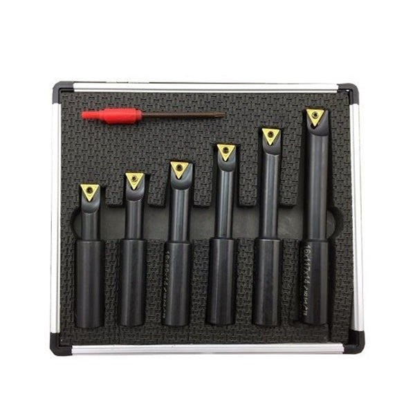 TiN Carbide Indexable Boring Bar Set