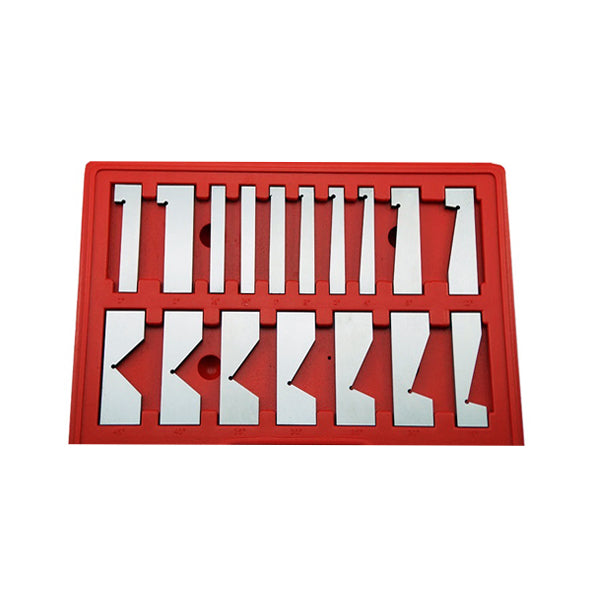 Precision Angle Block 17pcs 0, 0.25-45deg.