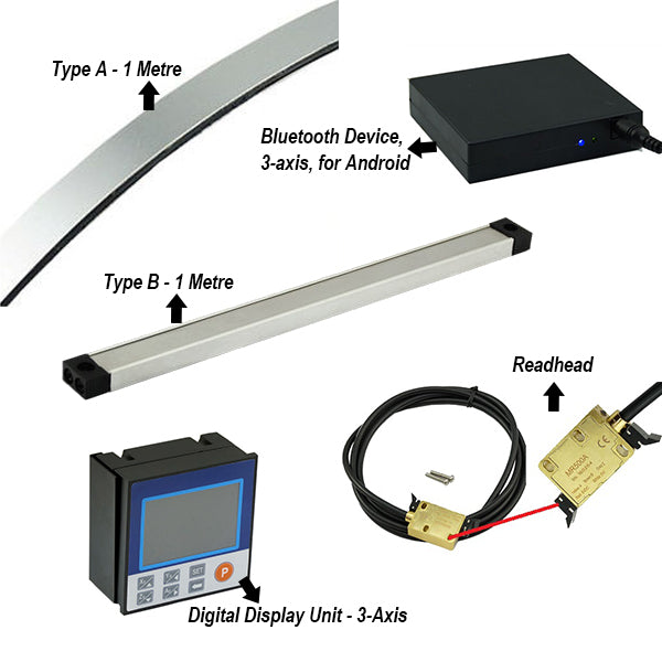 SIEG Magnetic Scale Readout System