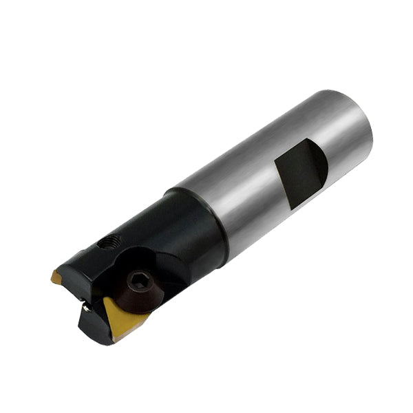 Indexable Carbide End Mills - Straight Shank / Weldon Shank