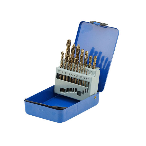 HSS Drill Bits 1-10mm Set 19pcs (Split Point from 3mm up) – Ausee ...