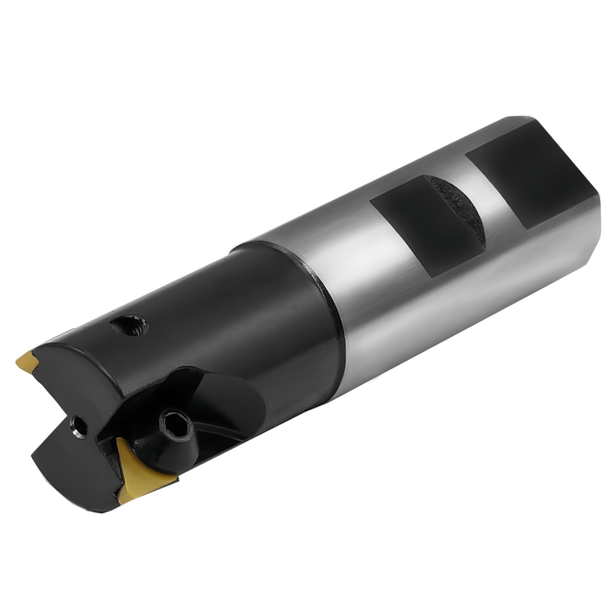 Indexable Carbide End Mills - Straight Shank / Weldon Shank
