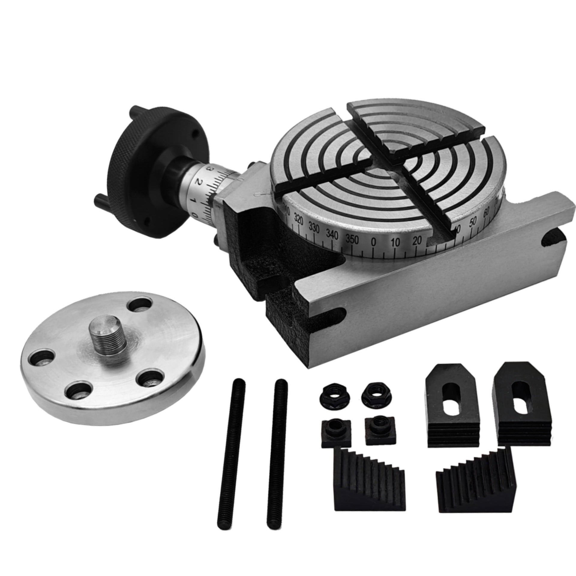 4" (100mm) Rotary Table with M14 Backplate
