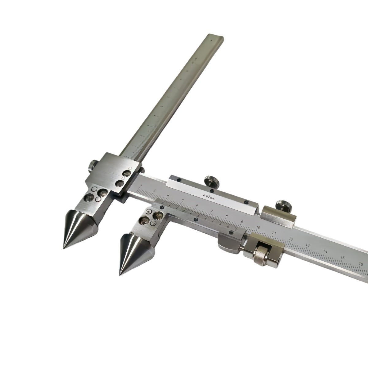 Center Distance Vernier Caliper with AWL Anvil 20-200mm