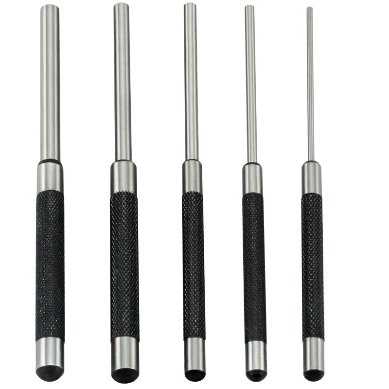 Drive Pin Punch 5pc Set - Extra Long