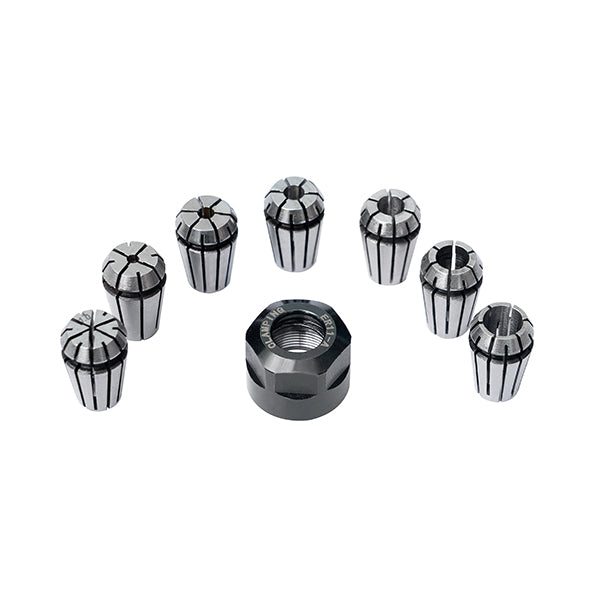 ER11 Collet 7pcs Set 1-7mm with Nut