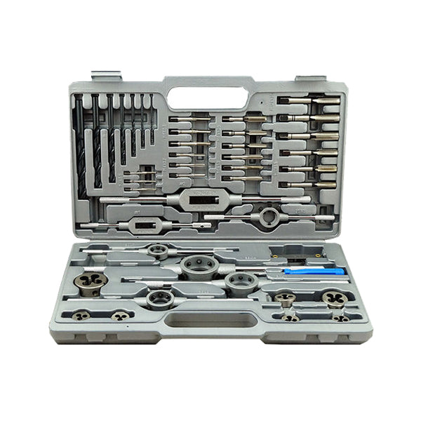 HSS Metric Hand Tap, Die and Drill 44pcs Set M3-M12