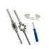 HSS Metric Tap, Die & Pitch Gauge 32pc Set M3-M12