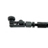 A close-up of a black metal clamp or adjustment tool with knurled knobs and a threaded section, shown on a plain white background.