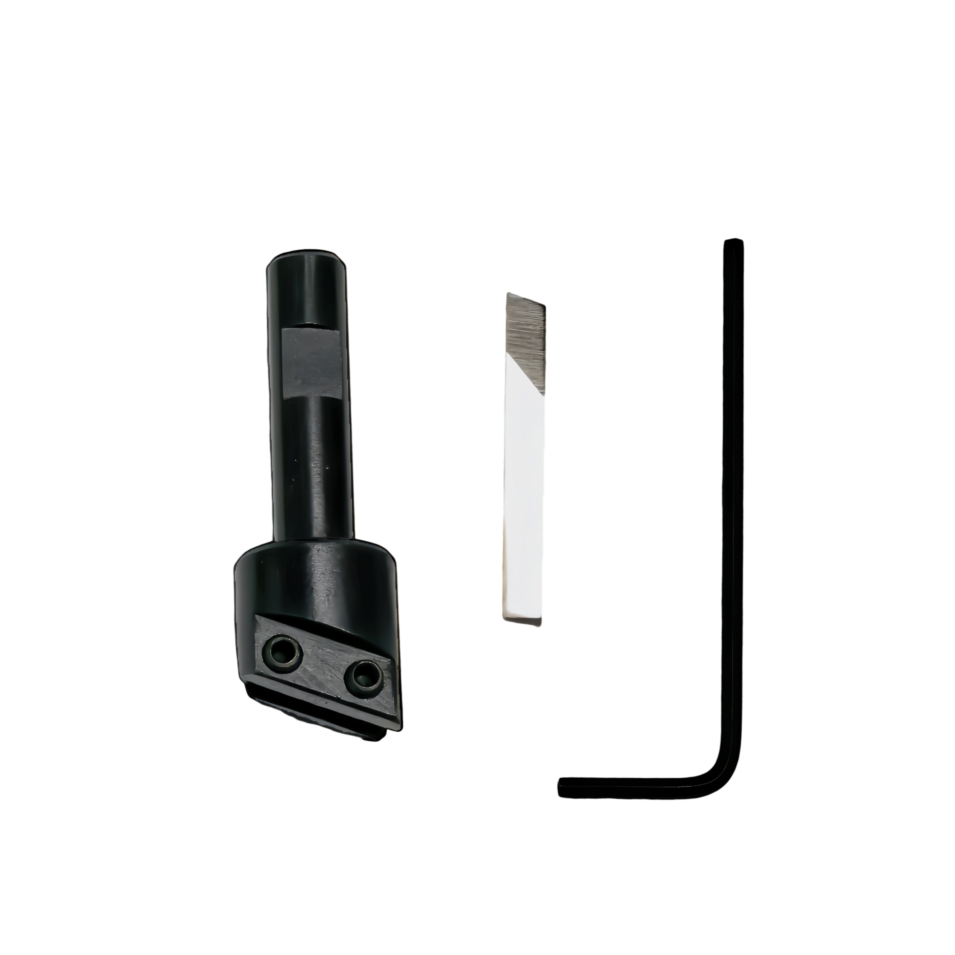 Micro Fly Cutter - 1/4" Shank with HSS Toolbit Set