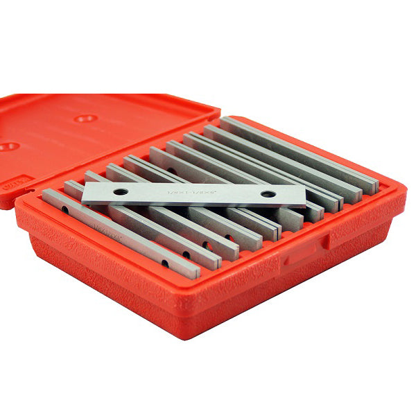 Precision Thin Parallels 10prs 1.8"x6" - 1/2" to 1.5/8"