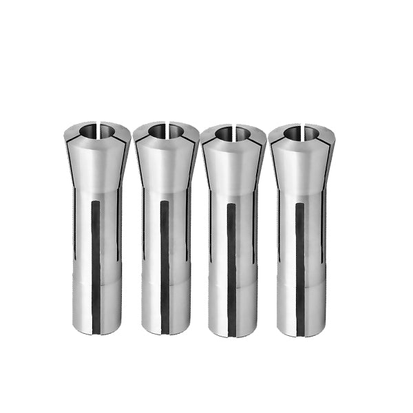 R8 Milling Collets 6,10,12,16mm 4pcs Set