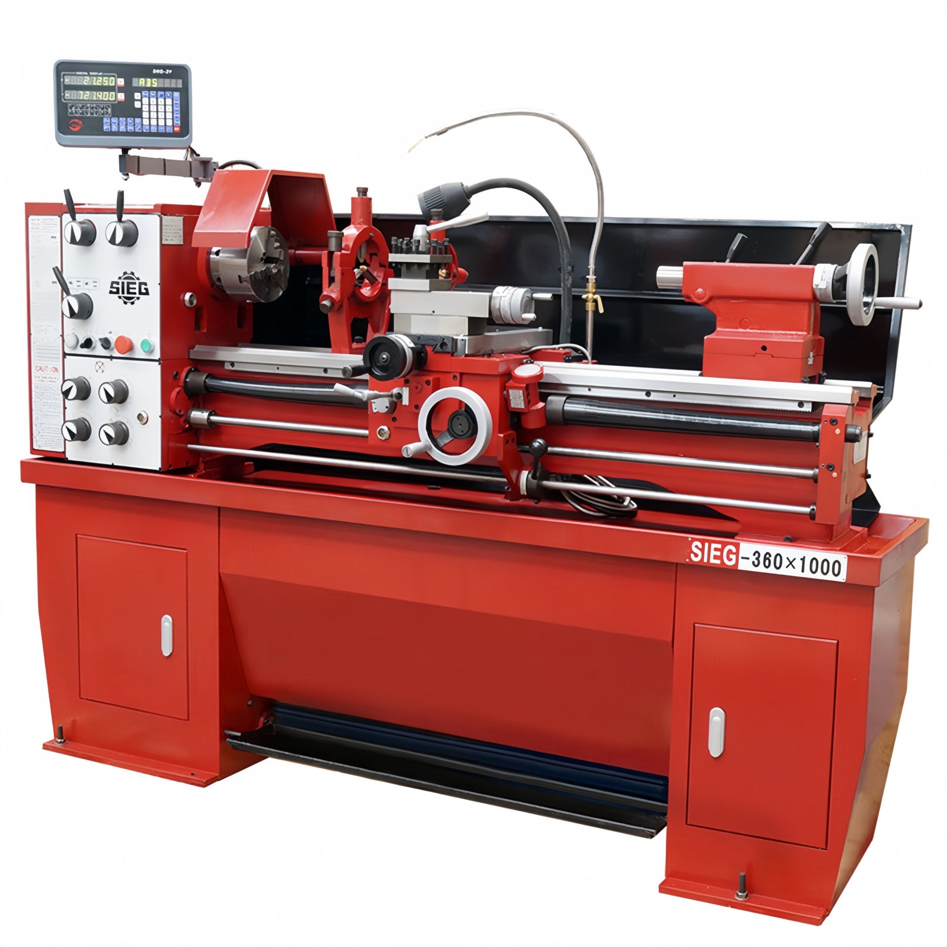 SIEG RUNMASTER 400x1000mm Centre Lathe w. 2-Axis DRO