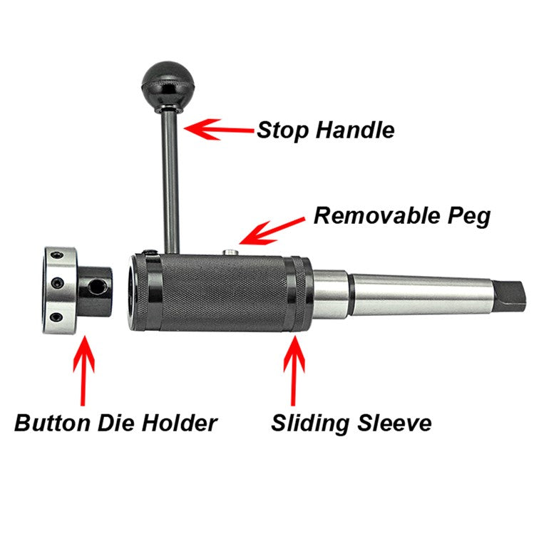 MT2 Sliding Tailstock Die Holder Set
