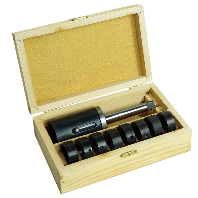 Tailstock Tap & Die Holder 9pc Set