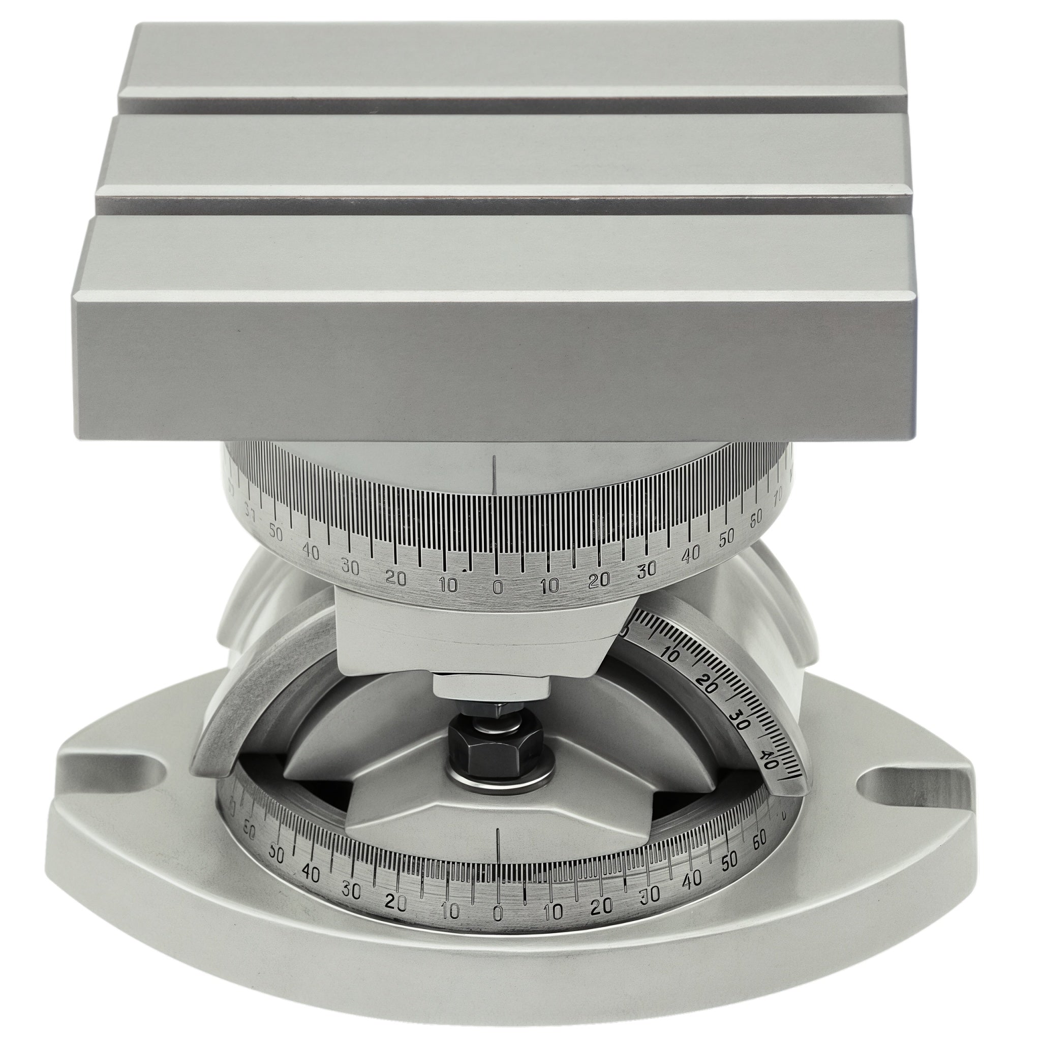 Tilting Radial & Swivel Vice 50mm w. Tee Slotted Table