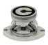 A metallic silver optical alignment or leveling tool with graduated dial rings and adjustment screws, shown on a plain white background.