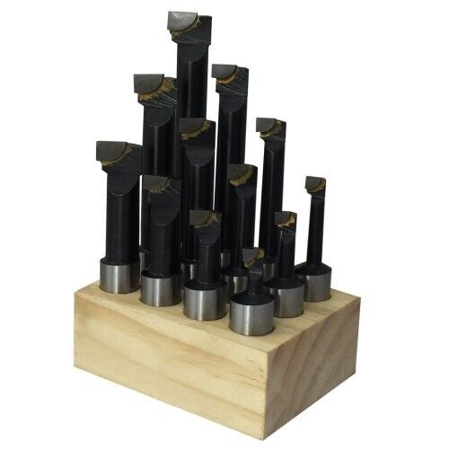 Carbide Tipped Boring Bar 18mm 12pcs Set