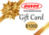 AUSEE GIFT CARD $1000