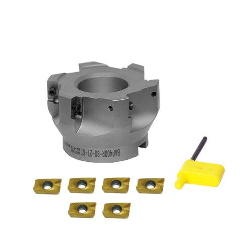BAP400R 80mm Indexable Carbide Shell Mill