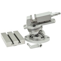 Tilting Radial &amp; Swivel Vice w. Tee Slotted Table
