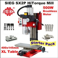 SIEG SX2P HiTorque Mill with Starter Pack